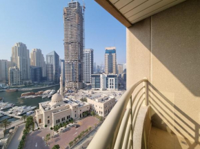 Full Marina View Beautiful 1BR in Dubai Marina - Manchester 12